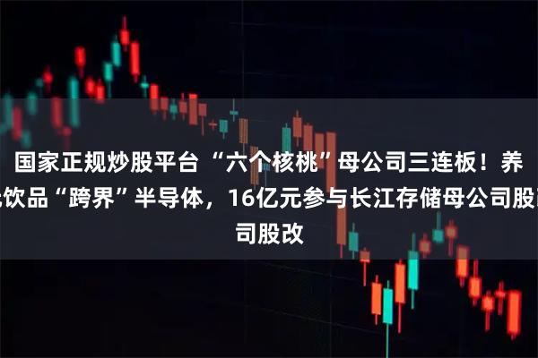 国家正规炒股平台 “六个核桃”母公司三连板！养元饮品“跨界”半导体，16亿元参与长江存储母公司股改